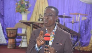 Rev. Bob Asare preaching at the Storming the Gates Conference